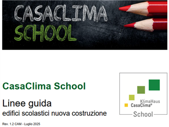 CasaClima School direttiva nuova costruzione