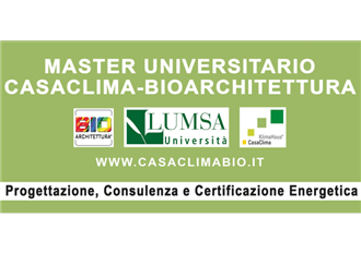 5 borse di studio INPS per il Master di 2. livello CasaClima Bioarchitettura