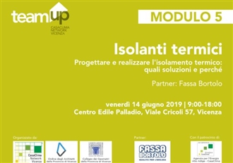 Seminario "Isolanti termici" a Vicenza, 14.6.