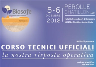 5.12.2018: Corso tecnici ufficiali, Aosta, Chatillon