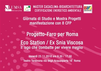 23.11. Giornata di studio e mostra progetti a Roma