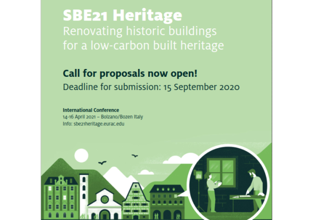 SBE21 Heritage: call 4 abstracts - prolungato termine fino al 15 settembre