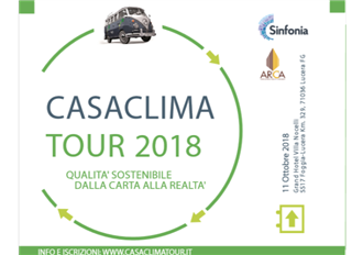 CasaClima Tour 2018 Foggia 11.10.