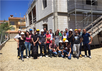 Master Università di Cagliari - visita in cantiere