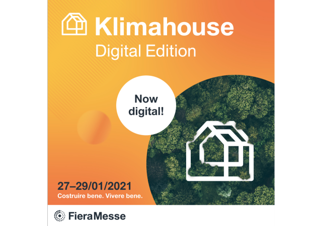 Klimahouse Digital Edition, 27/1 - 29/1