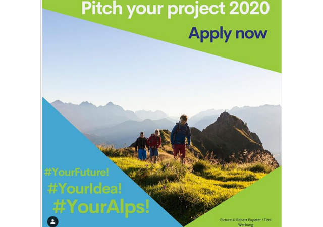 Pitch your project! Youth.shaping.EUSALP