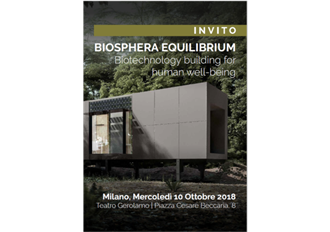 Convegno BIOSPHERA EQUILIBRIUM, 10 ottobre a Milano