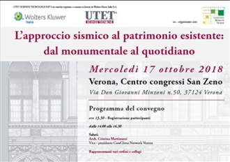 L'APPROCCIO SISMICO AL PATRIMONIO ESISTENTE: DAL MONUMENTALE AL QUOTIDIANO: 17.0. a Verona