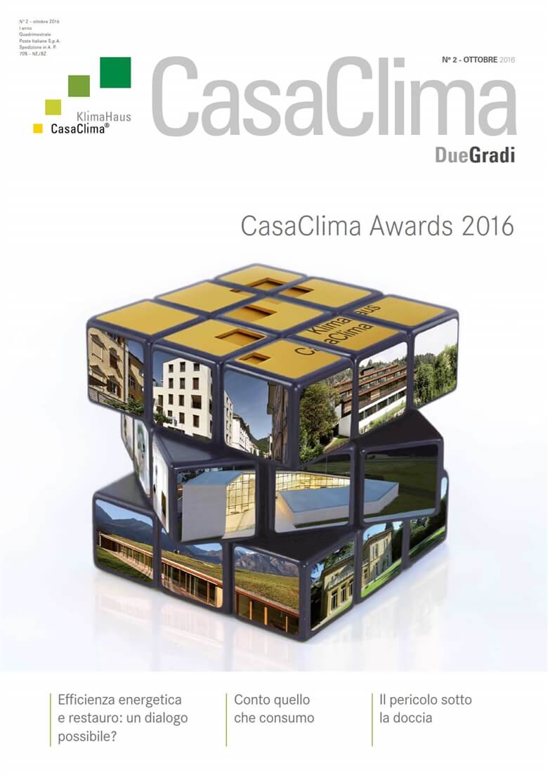 Rivista CasaClima DueGradi ottobre 2016                                                                                                                                                                                                                        