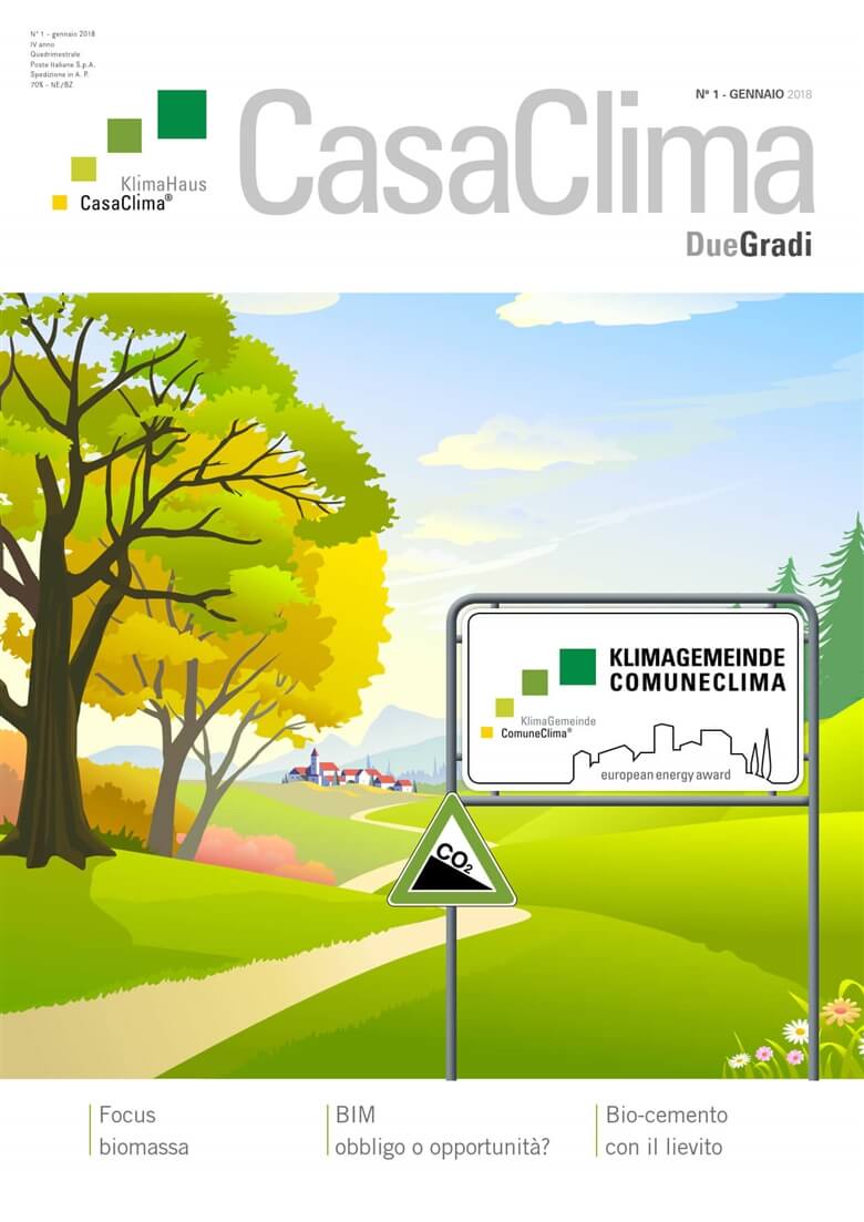 Rivista CasaClima DueGradi gennaio 2018