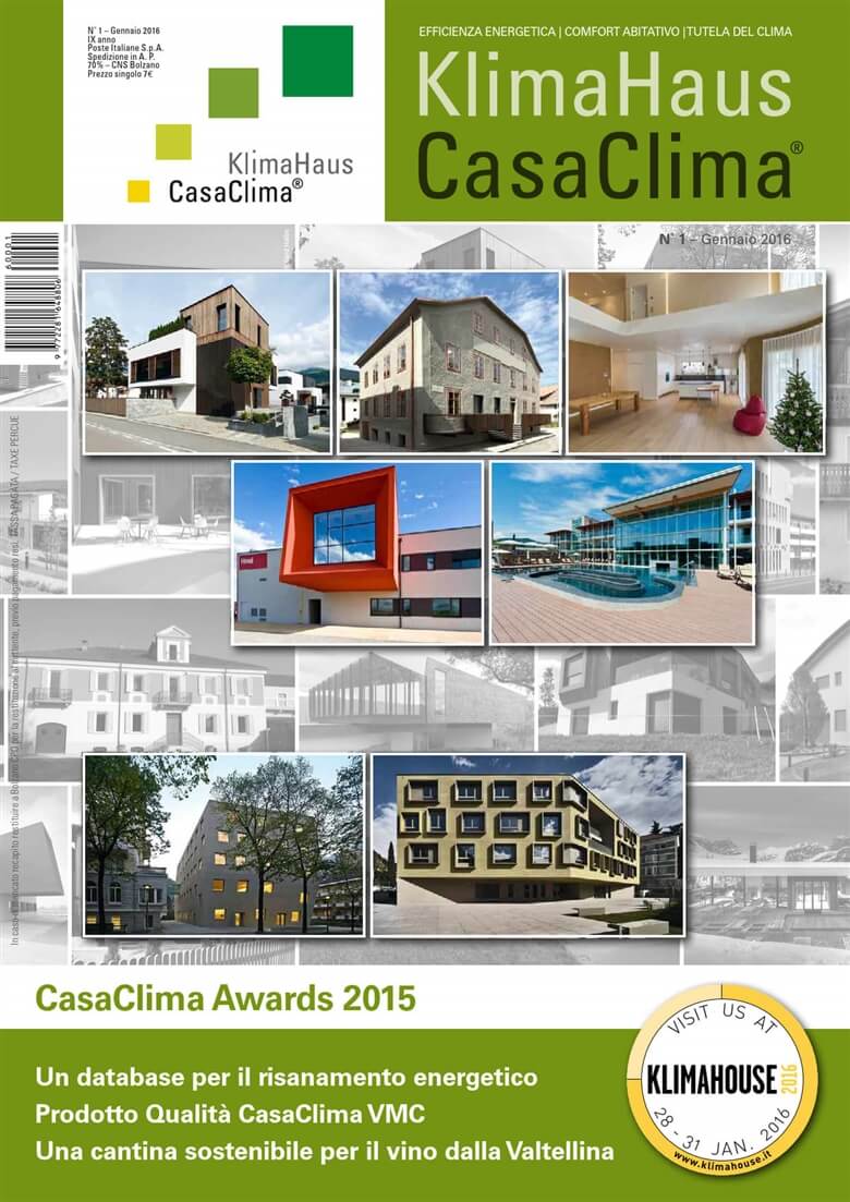 Rivista CasaClima Gennaio 2016